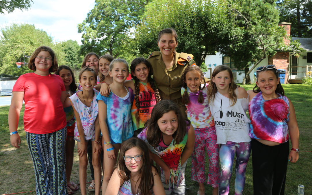 A letter to campers from their counselor, an IDF soldier