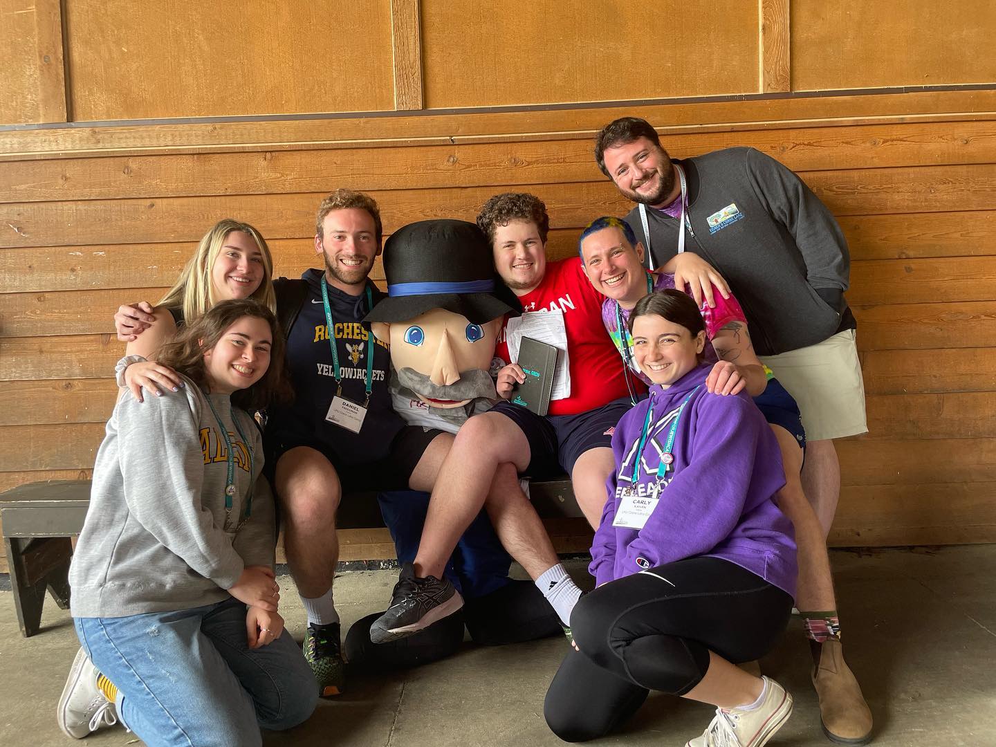 Our Cornerstone Fellows are busy learning and preparing for Summer 2022 at the Cornerstone Retreat, but not too busy to make a new friend! Can you name the newest addition to the CLC crew?!