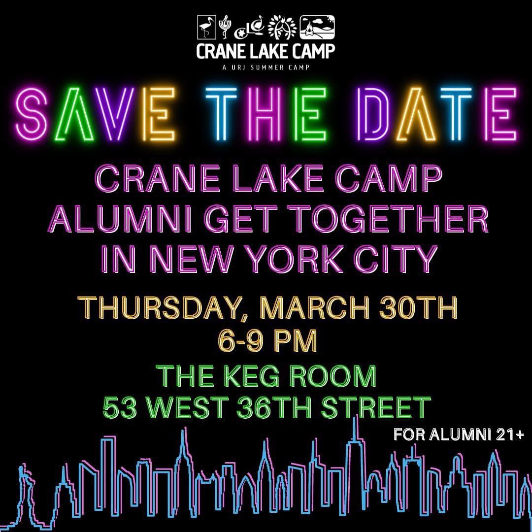 Calling all CLC alumni! Save the date for our NYC reunion on Thursday, March 30th!