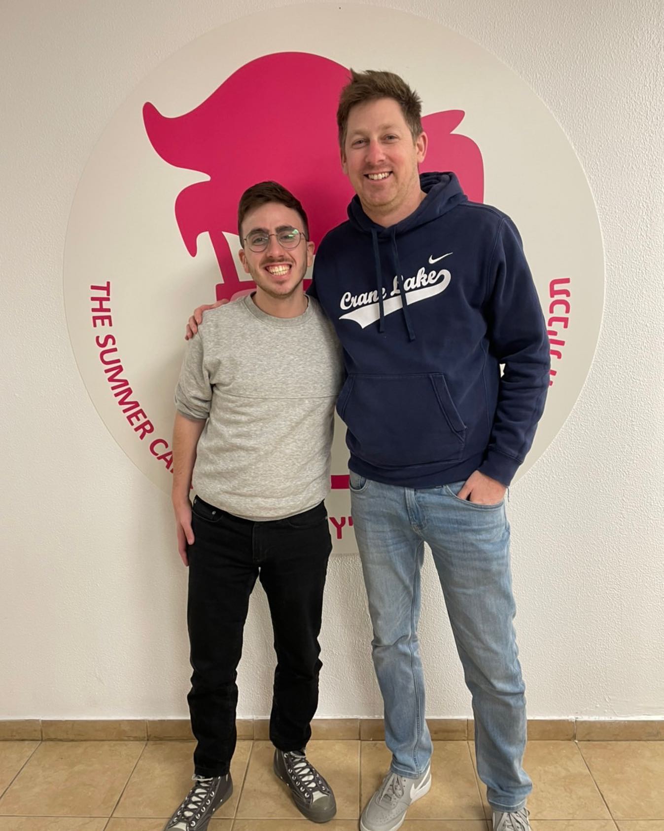 Hello from Israel! Efraim is busy hiring some amazing Shlichim (Israeli Emissaries) from @jaficamps for Summer 2023, with some help from a familiar face!