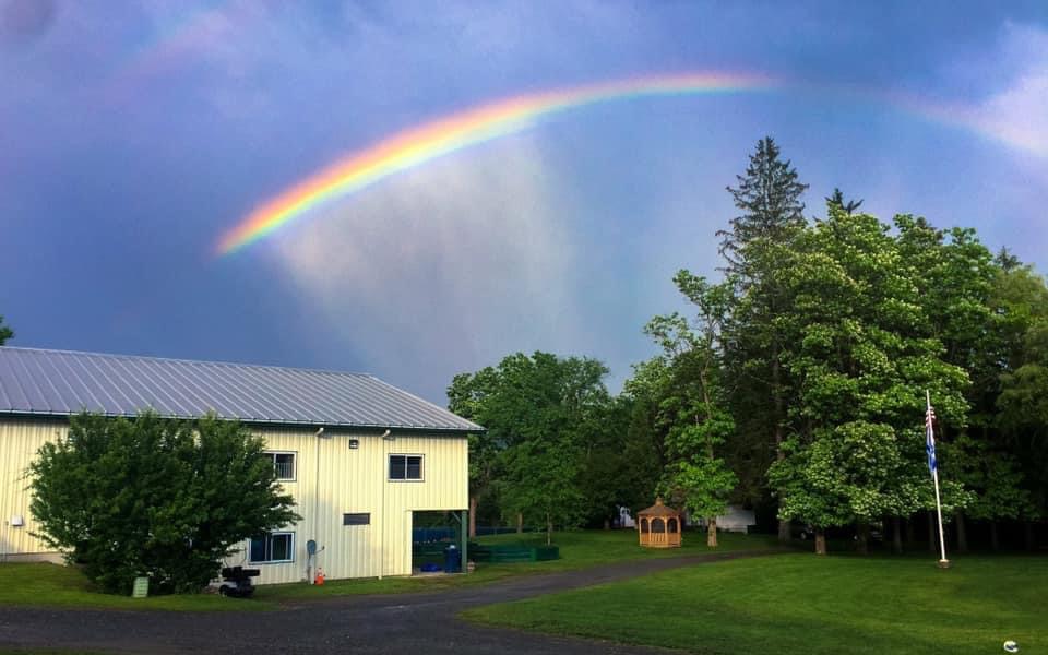 Today is National Find a Rainbow Day! It’s a rainy day in the Berkshires, so we’ll be looking up to the sky to see if we can find a rainbow as beautiful as this! #NationalFindARainbowDay 🌈