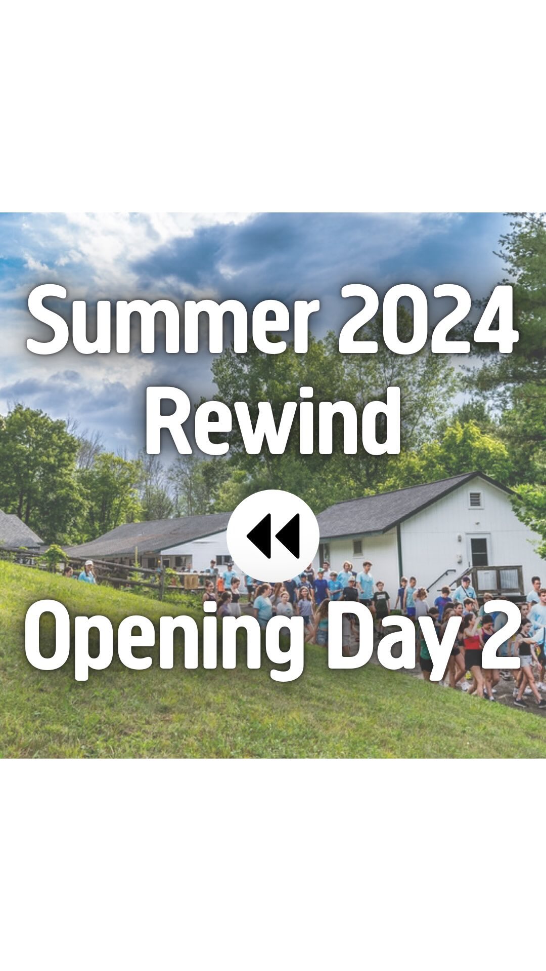 Summer 2024 Rewind! ⏪ Join us for 24 days of looking back on all the fun from the most amazing summer ever!

Day 14: Second Session Opening Day

🎥 @lmarendaz